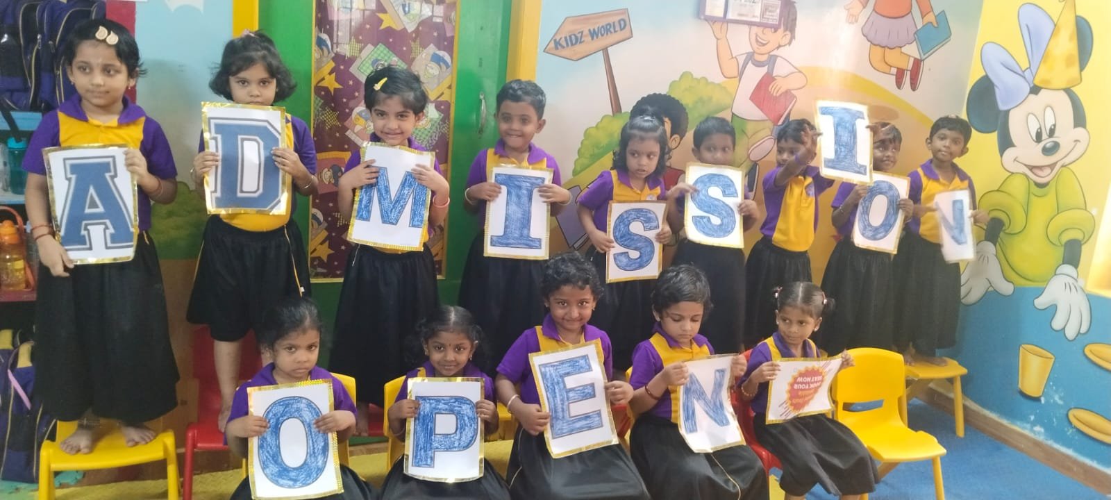 Admission open announcement